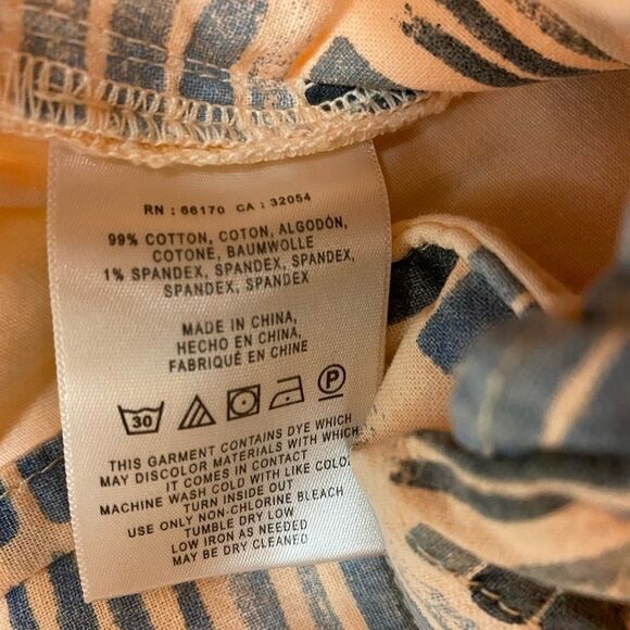 ANTHROPOLOGIE‎ pale peach chinos, relaxed fit - Picture 6 of 8